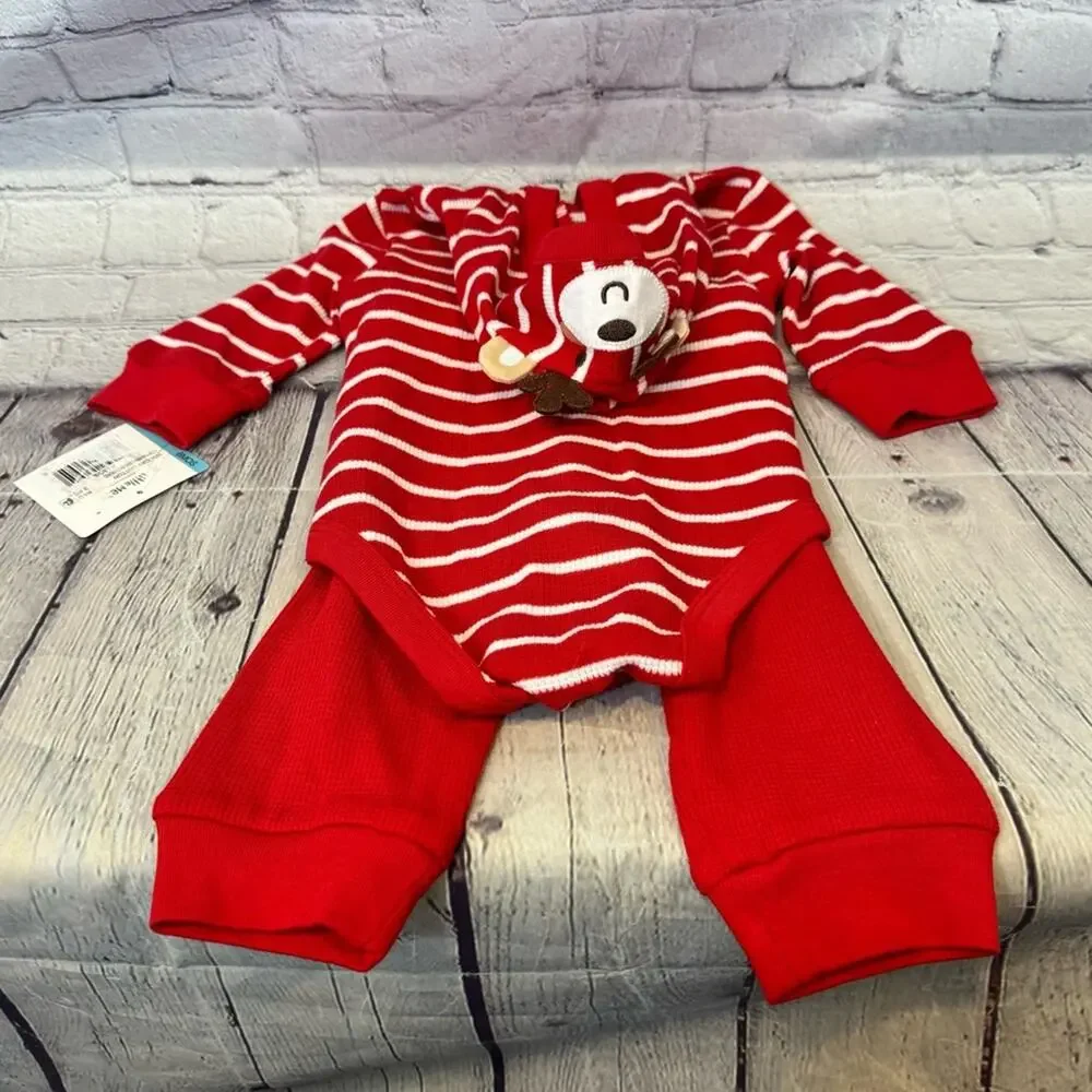 Little Me My First Christmas 2 Piece Outfit